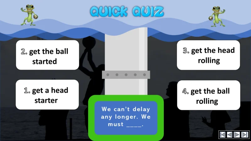 Ositos English Sports Idioms: Part One