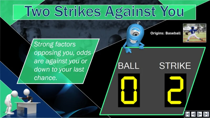 Ositos English Sports Idioms: Part Ten