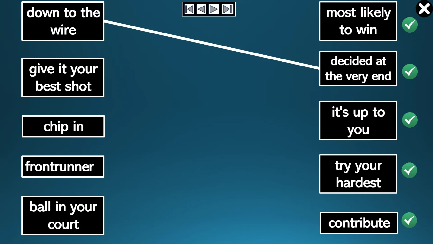 Ositos English Sports Idioms: Part Two