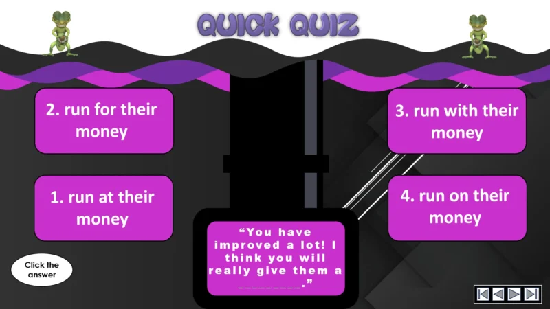 Ositos English Sports Idioms: Part Three