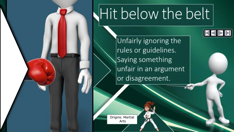 Ositos English Sports Idioms: Part Four