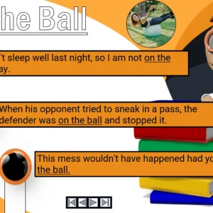 Ositos English Sports Idioms: Part Seven