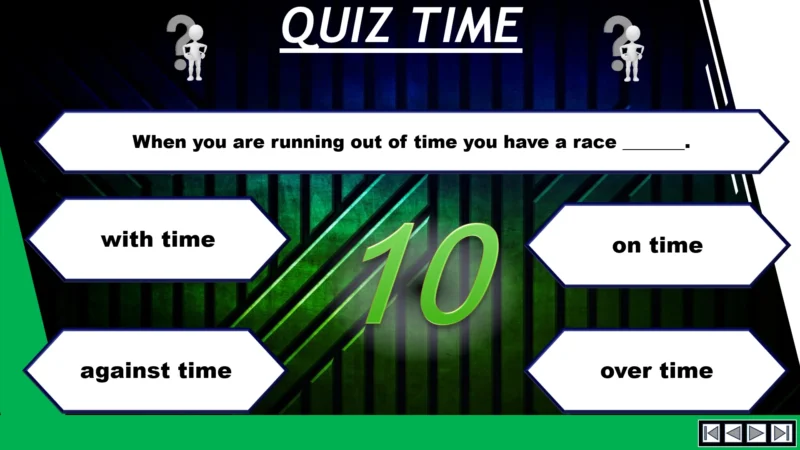 Ositos English Sports Idioms: Part Eight