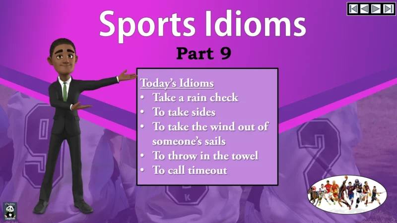 Ositos English Sports Idioms: 10-PART SERIES