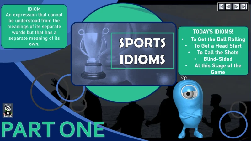 Ositos English Sports Idioms: 10-PART SERIES
