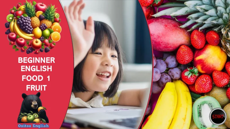 Ositos Food Series - 8 Lessons Plus 3 Review Units