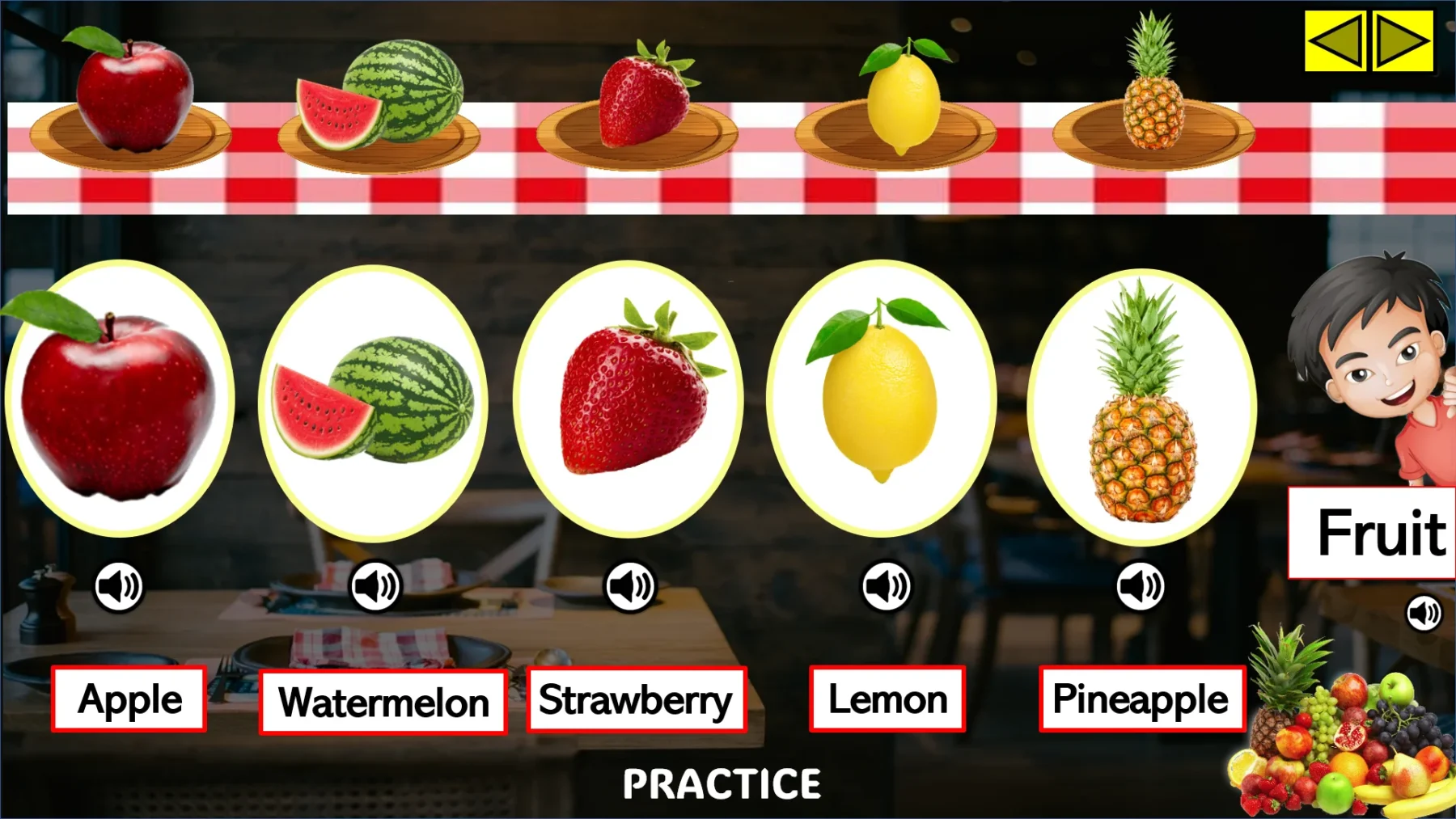 Ositos Food Lesson UNIT 1: Fruit