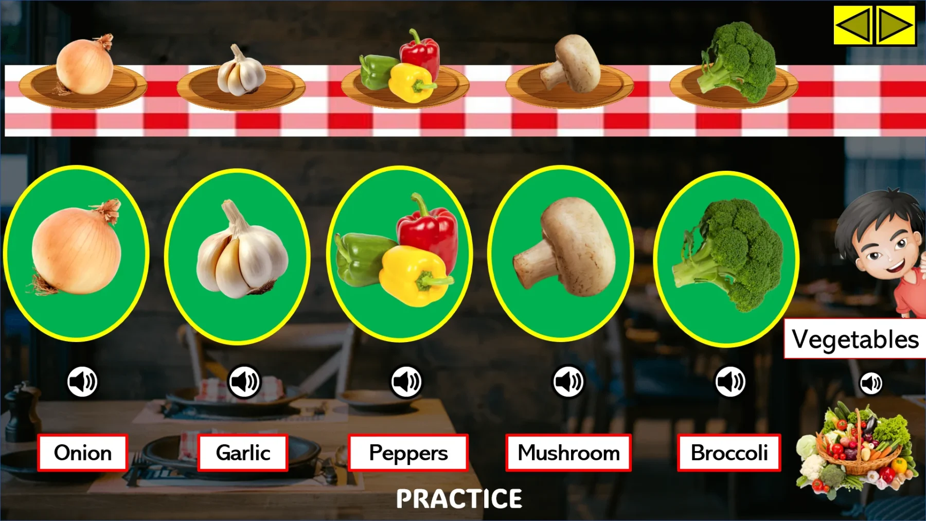 Ositos Food Lesson UNIT 2: Vegetables