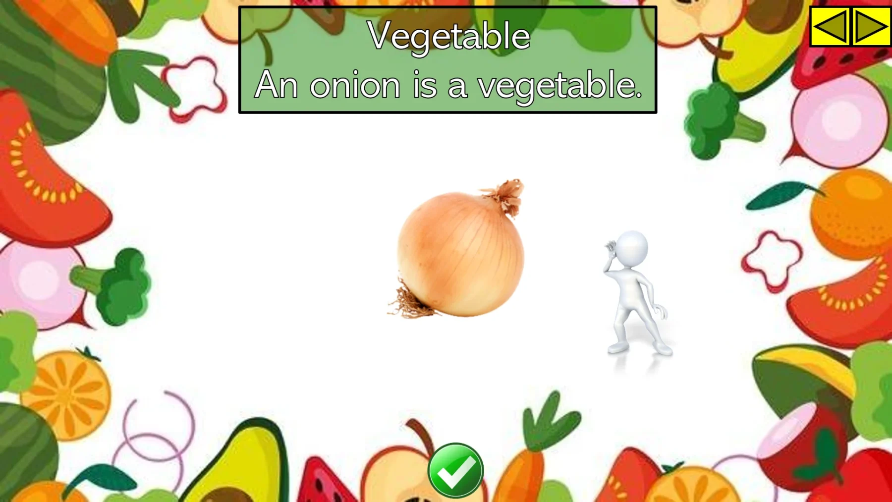Ositos Food Lesson UNIT 3: Fruit & Veggie Practice
