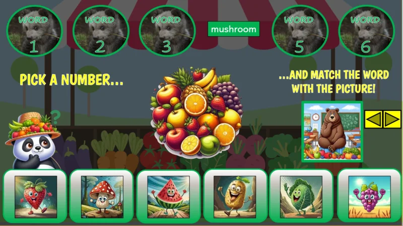 Ositos Food Series - 8 Lessons Plus 3 Review Units