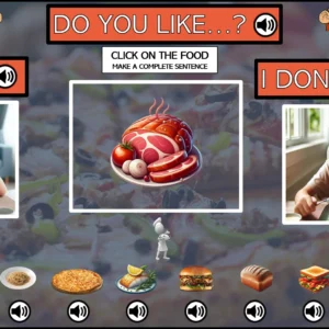 Ositos Food Series - 8 Lessons Plus 3 Review Units