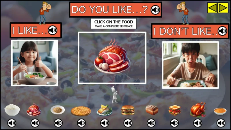 Ositos Food Series - 8 Lessons Plus 3 Review Units