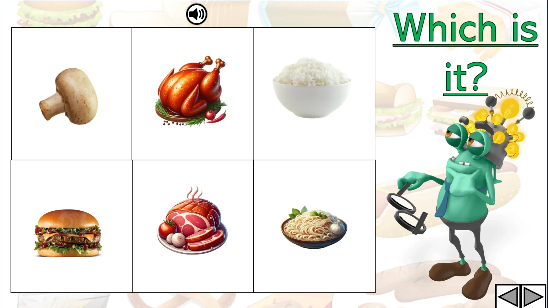 Ositos Food Lesson UNIT 11: Review Units 1-10