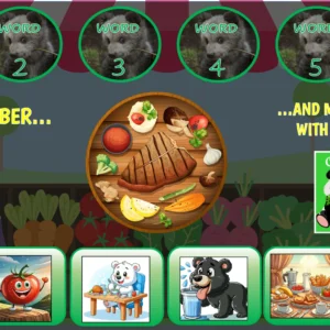 Ositos Food Series - 8 Lessons Plus 3 Review Units
