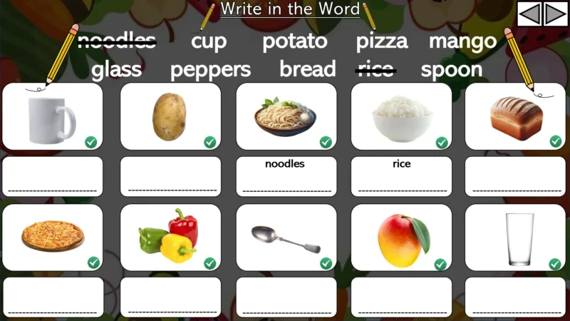 Ositos Food Lesson UNIT 11: Review Units 1-10