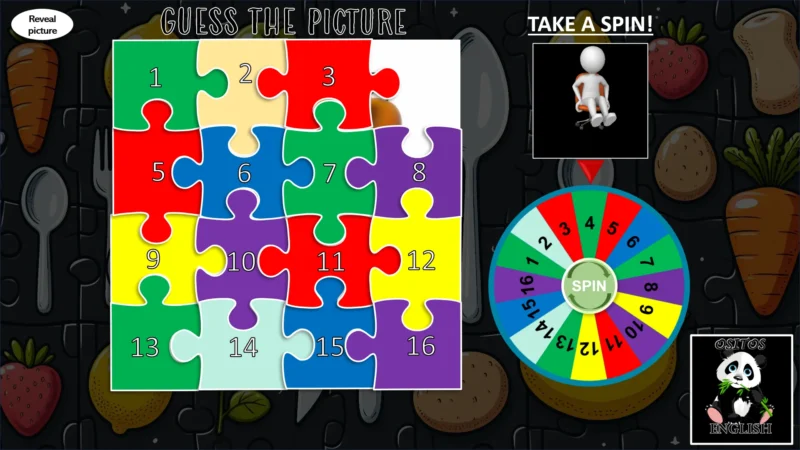 Ositos Food Series - 8 Lessons Plus 3 Review Units