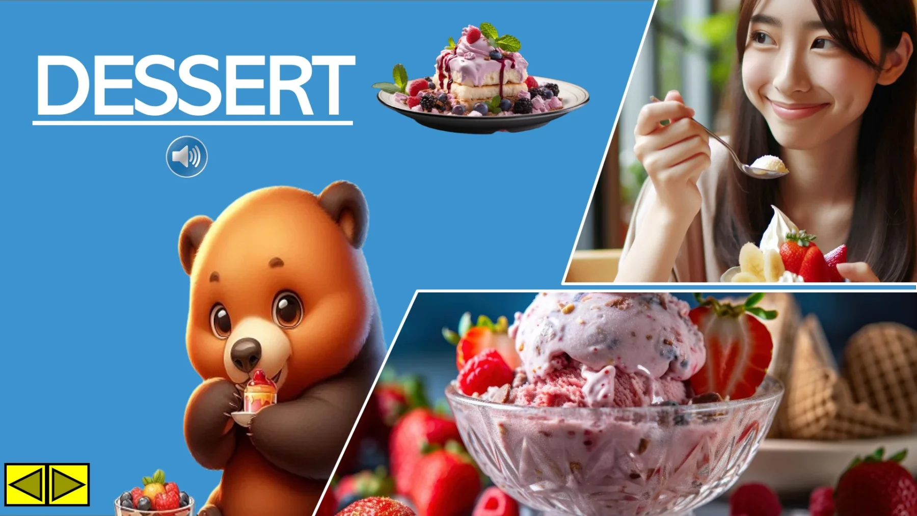 Ositos Food Series - 8 Lessons Plus 3 Review Units