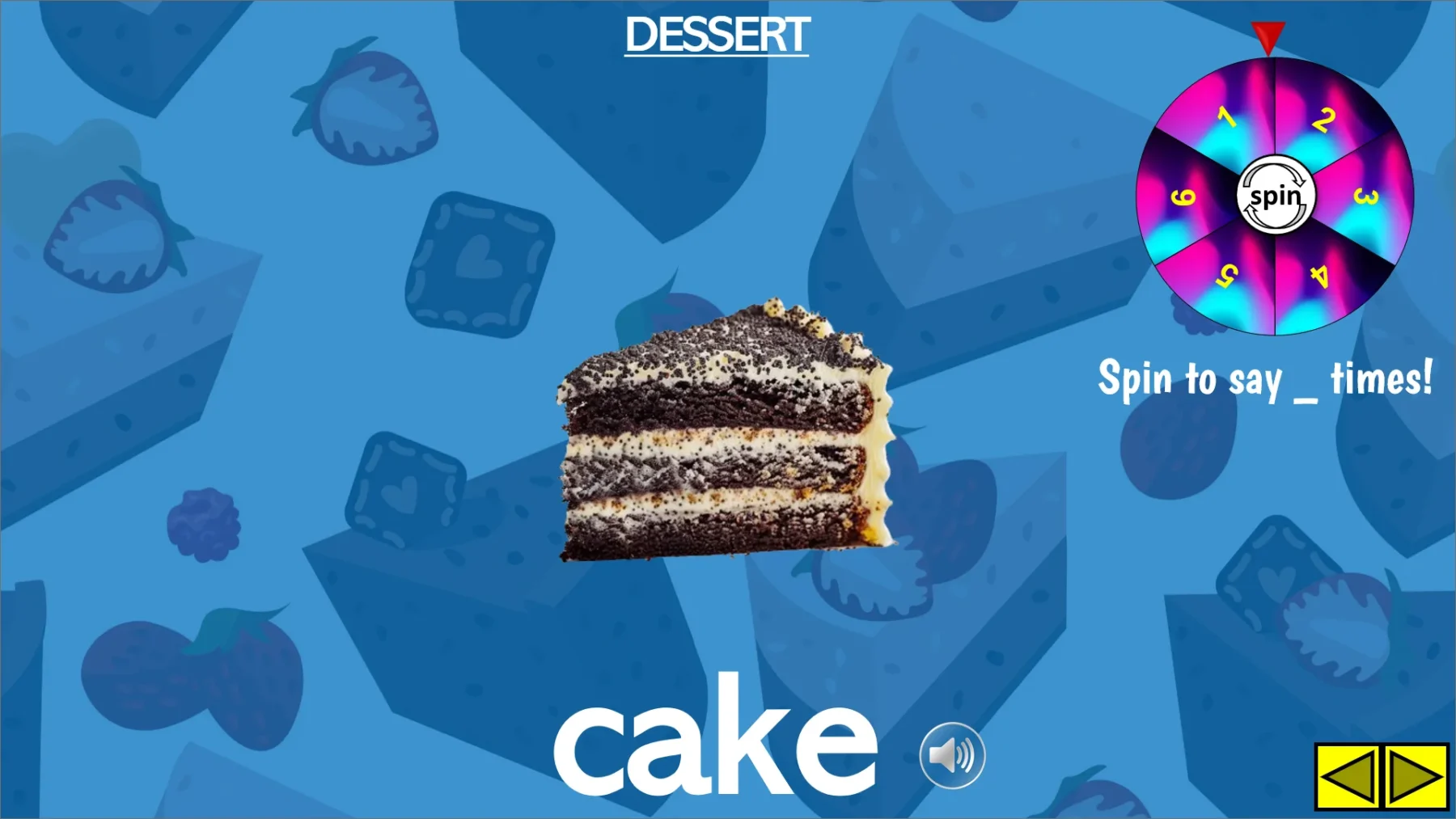 Ositos Food Lesson UNIT 7– Drinks & Desserts