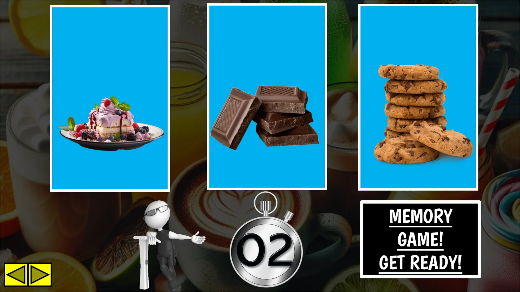 Ositos Food Lesson UNIT 7– Drinks & Desserts