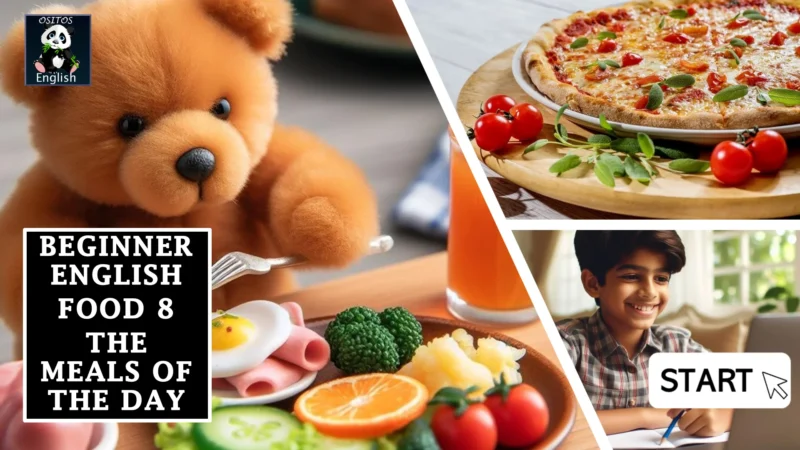 Ositos Food Series - 8 Lessons Plus 3 Review Units