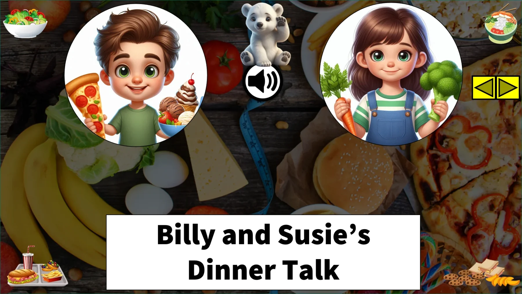 Ositos Food Lesson UNIT 10 - Healthy and Unhealthy Foods