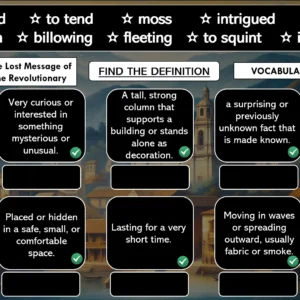 The Lost Message of the Revolutionary: A History and English Lesson