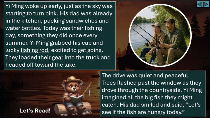 The Fishing Trip: Complete ESL Story-Based Lesson