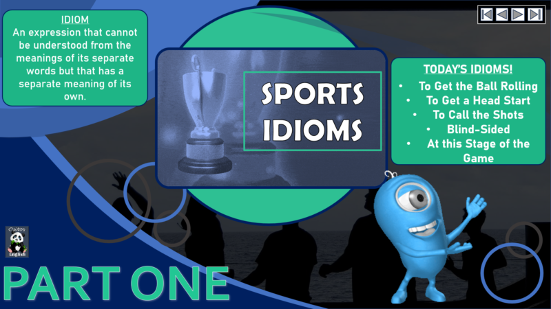 Ositos English Sports Idioms Unit one